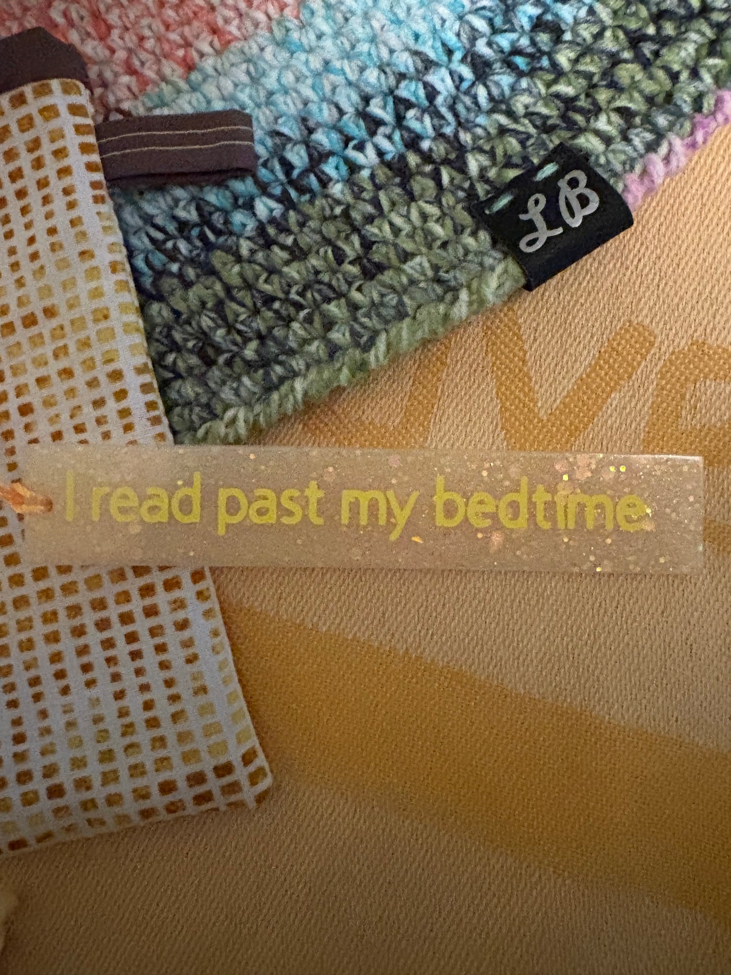 Resin book mark