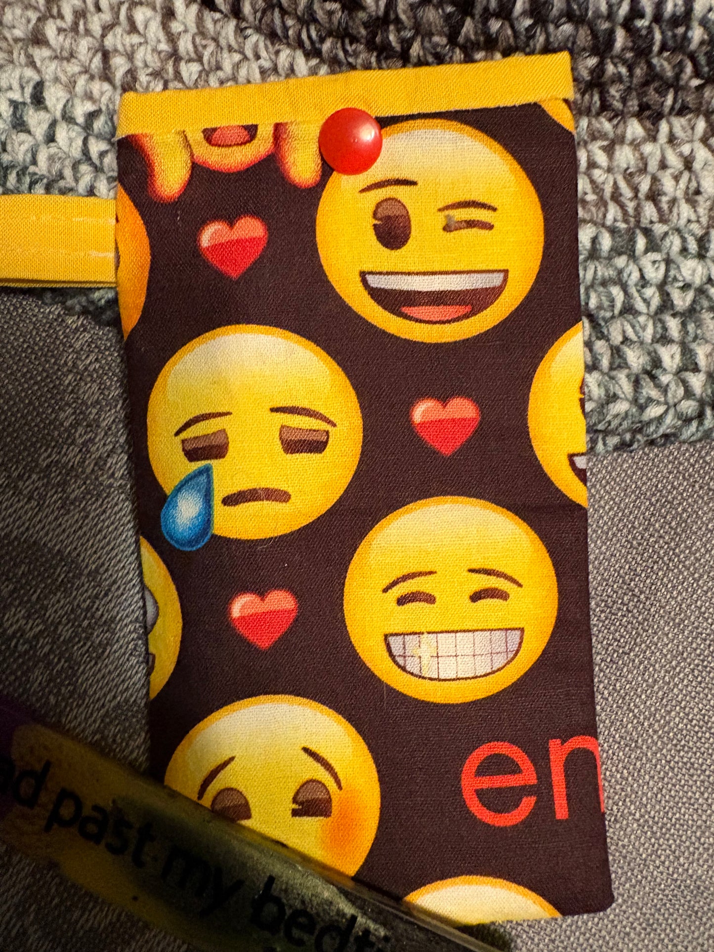 Emoji sunglasses case