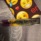 Resin book mark & emoji sunglasses case