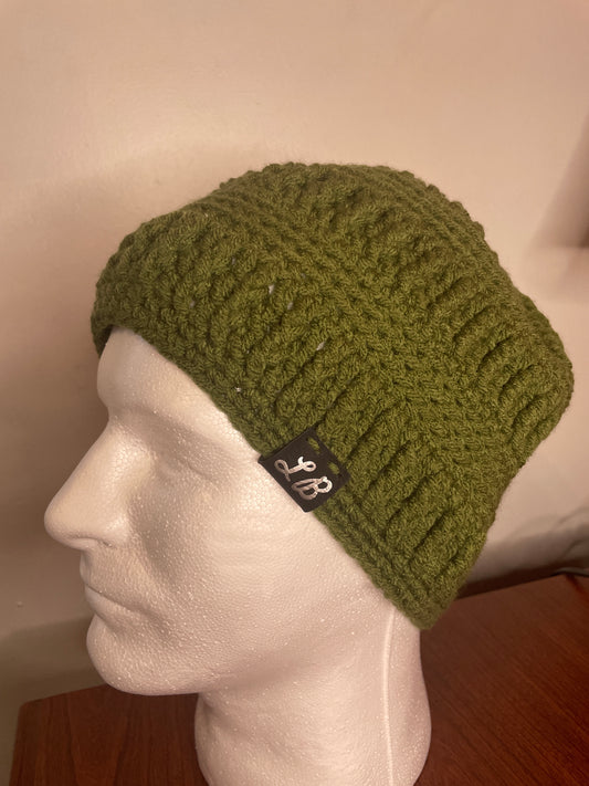 Olive Green Unisex Beanie