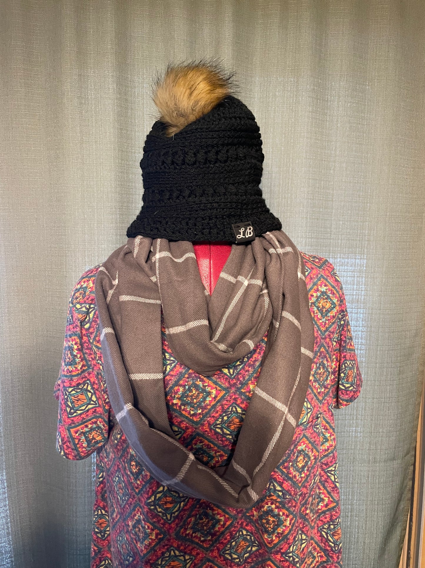 Flannel Infinity Scarf