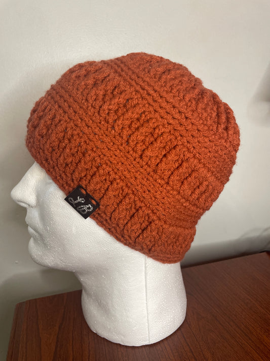 Rustic Orange Unisex Beanie