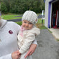 Girl Beanie with Flower