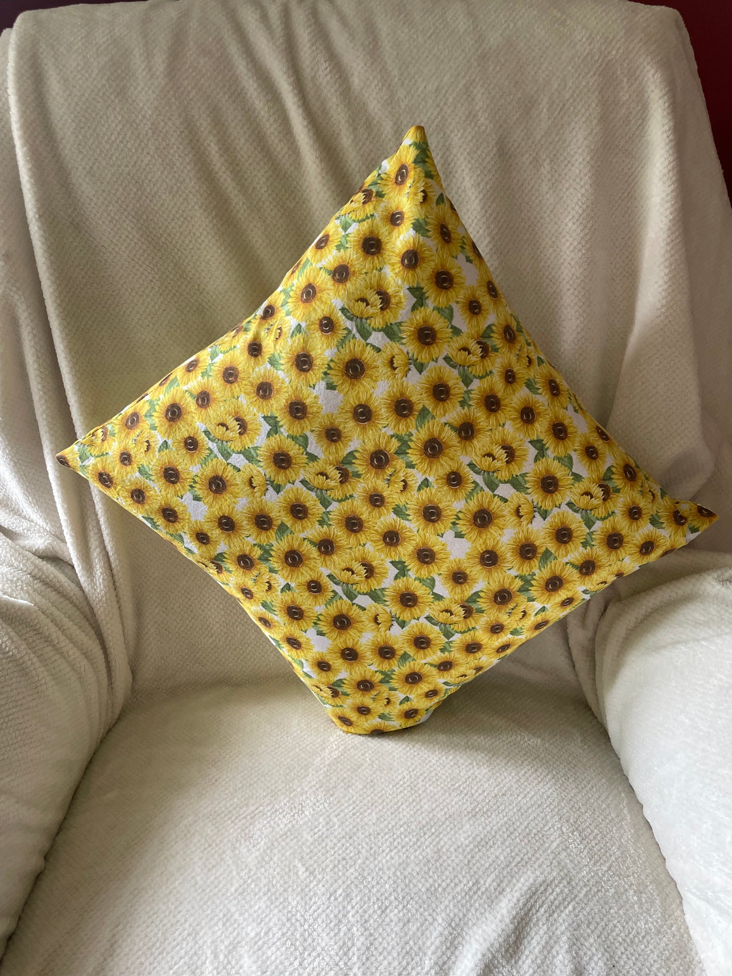 Sun Flower pillow cover