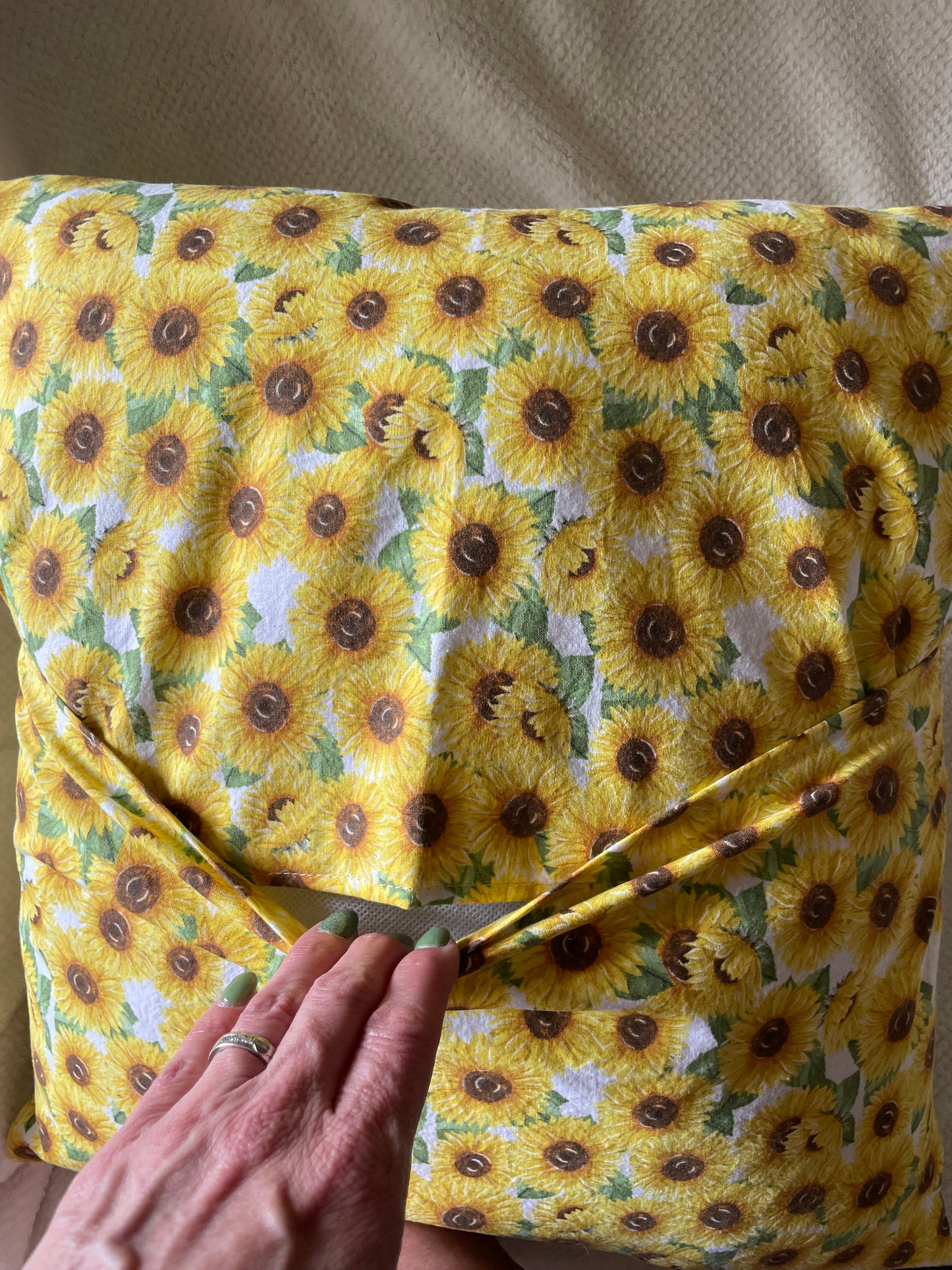 Sun Flower pillow cover