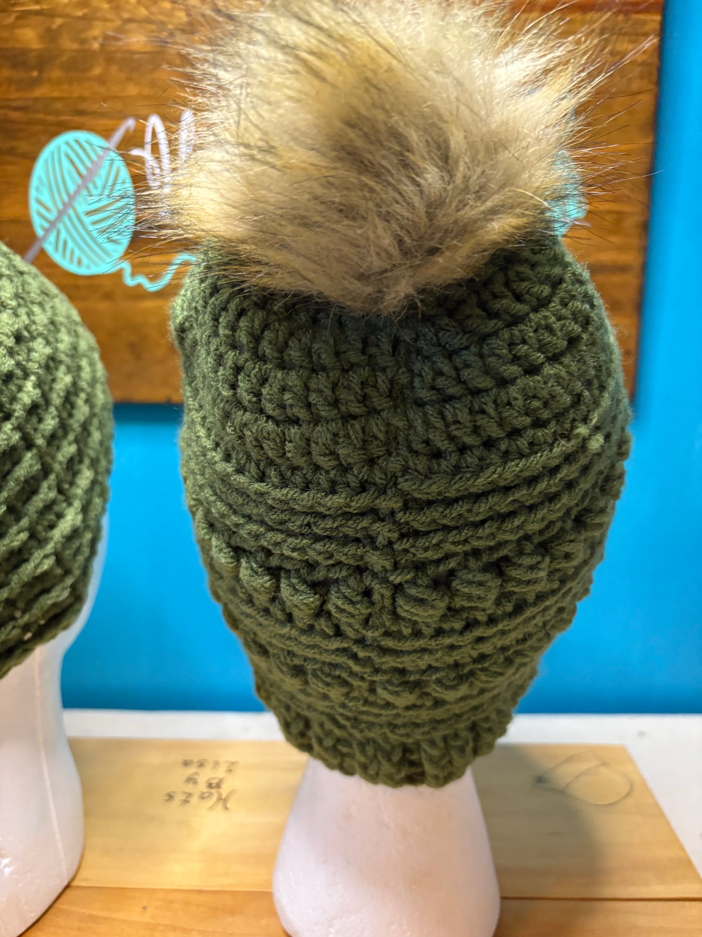 Pom Pom winter hat
