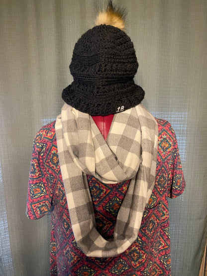 Flannel Infinity Scarf