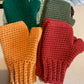 Crocheted Fingerless Mittens