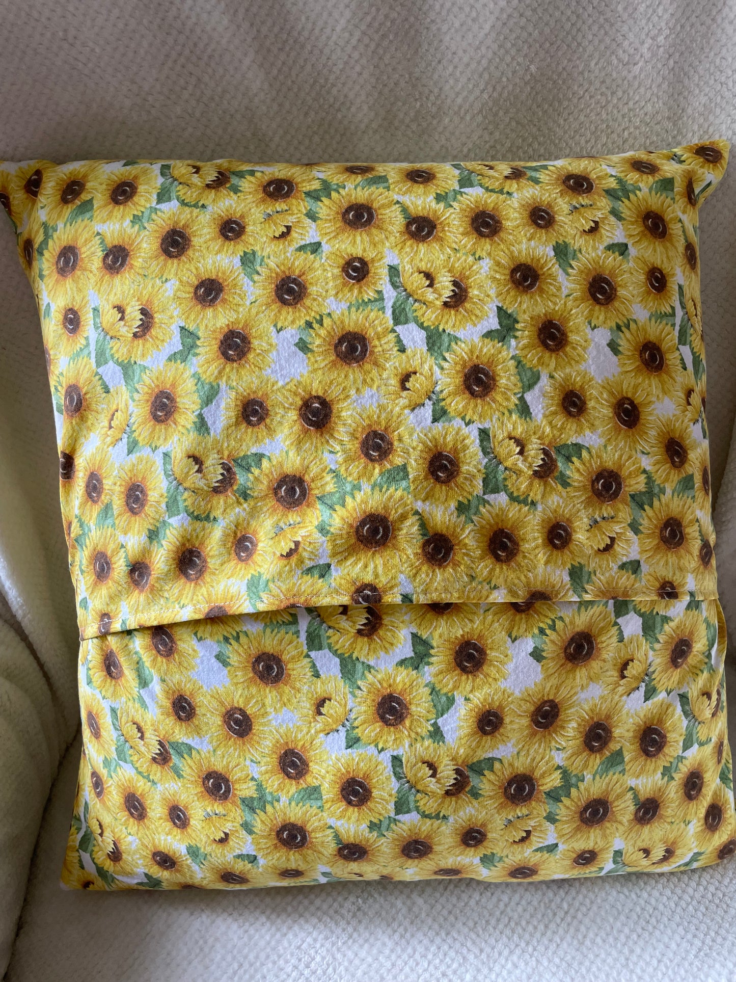 Sun Flower pillow cover