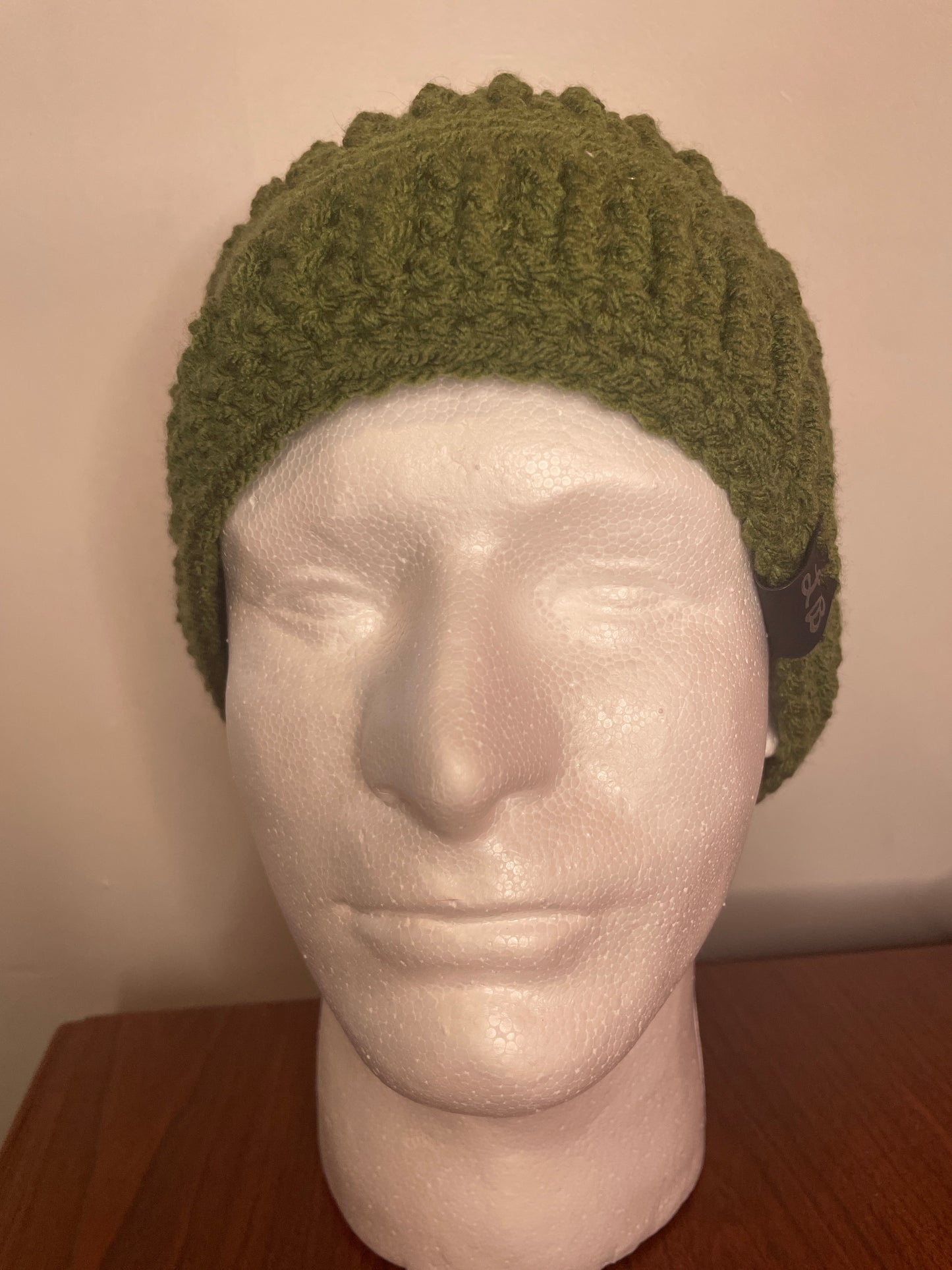 Olive Green Unisex Beanie