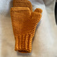 Crocheted Fingerless Mittens