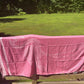 Pink flamingo beach towel 