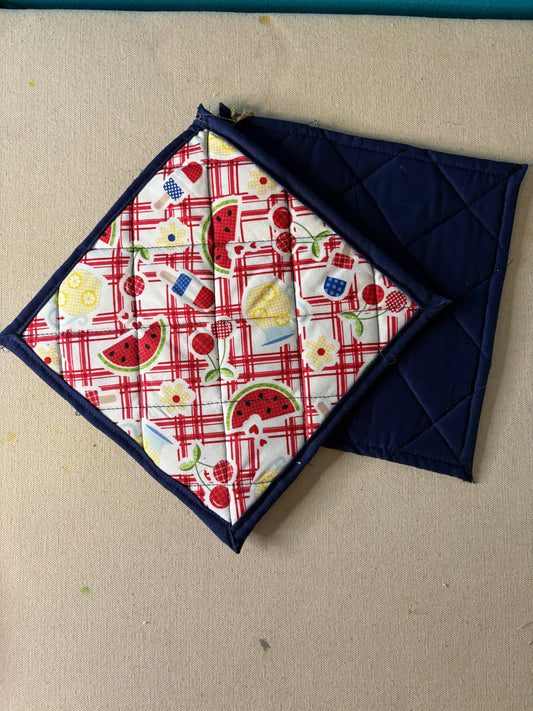 Summer Fun Potholders